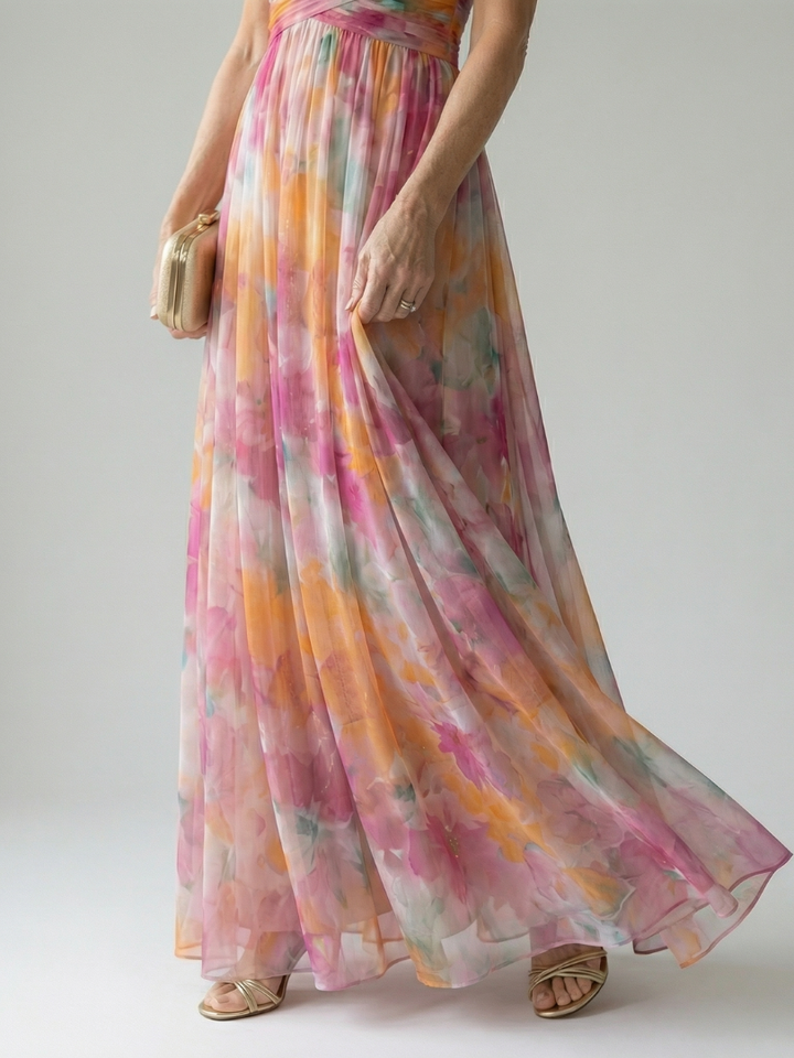 Women’s Sleeveless Maxi Dress Soft Wrap Style for Summer 3