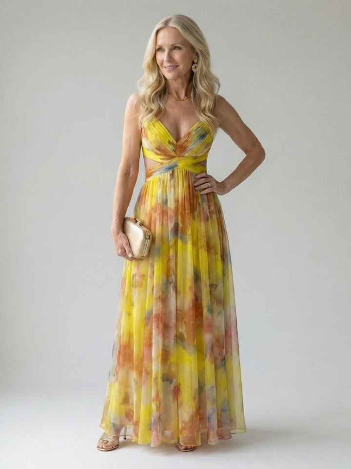 Women’s Sleeveless Maxi Dress Soft Wrap Style for Summer 5