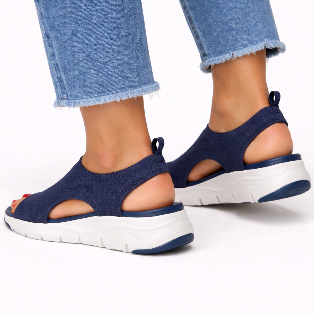 Women’s Slip-On Walking Shoes Lightweight Cushioned Support 4
