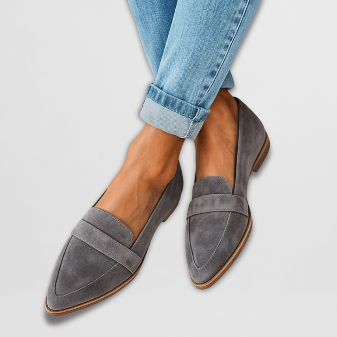 Women’s Soft Suede Loafers Comfortable Everyday Style 1