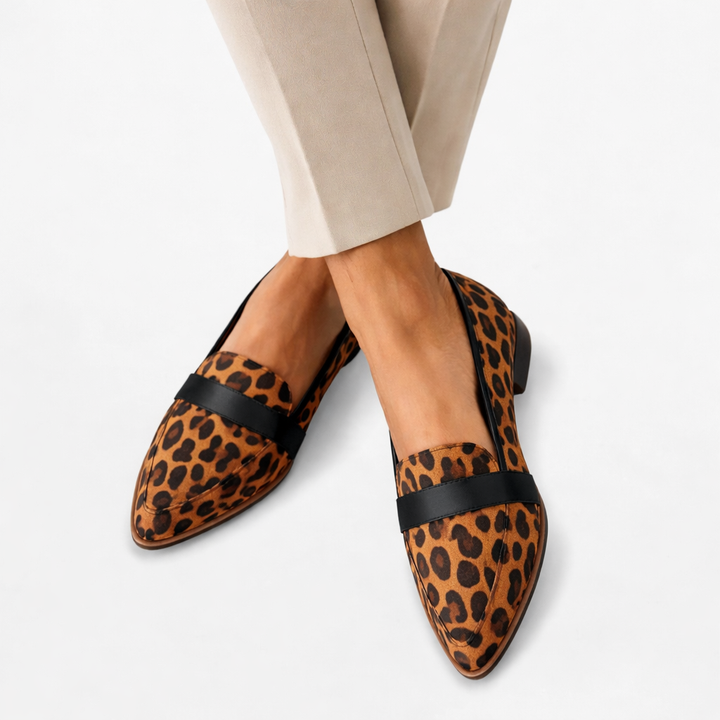 Women’s Soft Suede Loafers Elegant Pointed Design 3