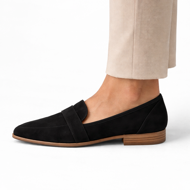 Women’s Soft Suede Loafers Elegant Pointed Design 4