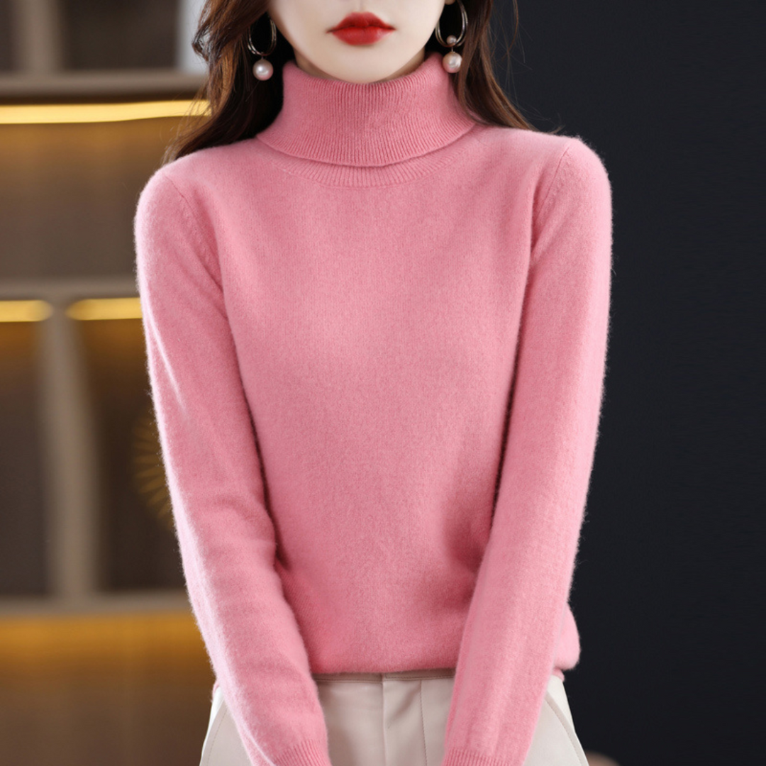 Women’s Turtleneck Sweater Slim Fit Lightweight Design 5