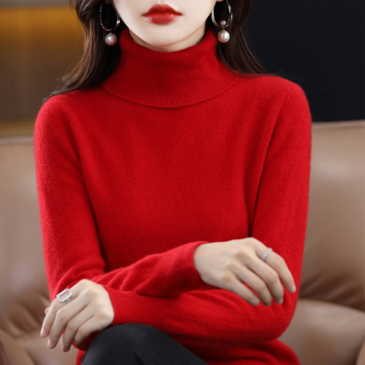 Women’s Turtleneck Sweater Slim Fit Lightweight Design 7