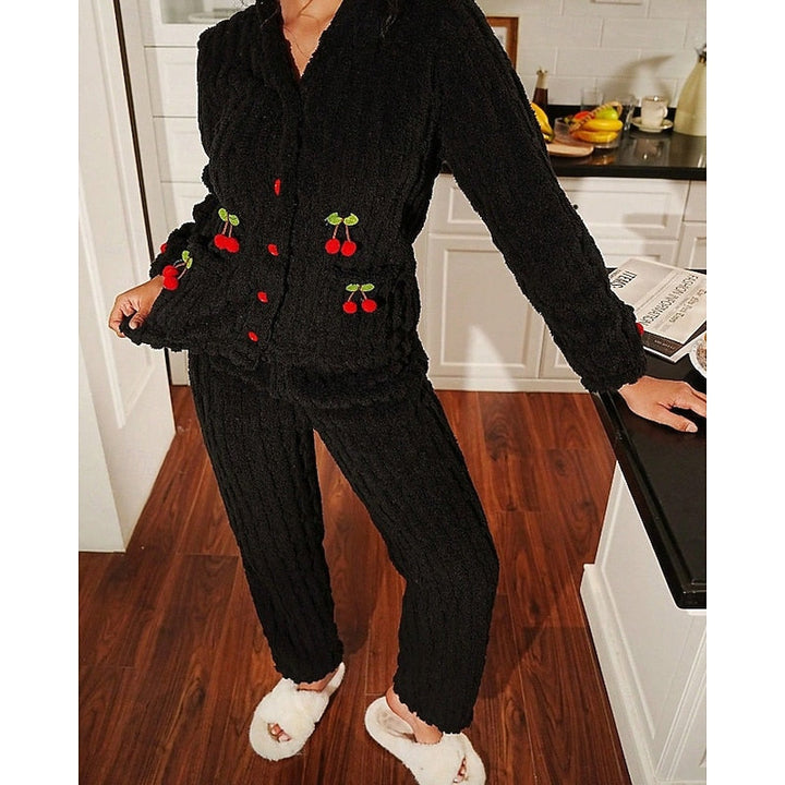 Women’s Two-Piece Lounge Set Soft Cozy Design 10