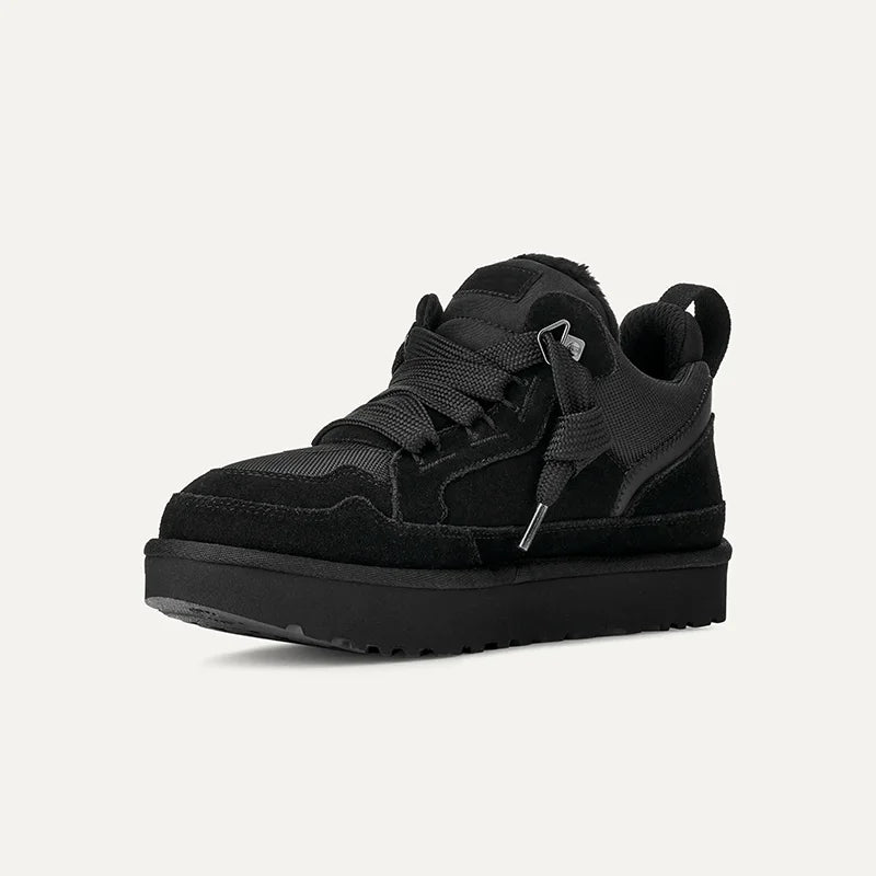 Women’s Winter Sneakers Suede Look with Platform Sole 7