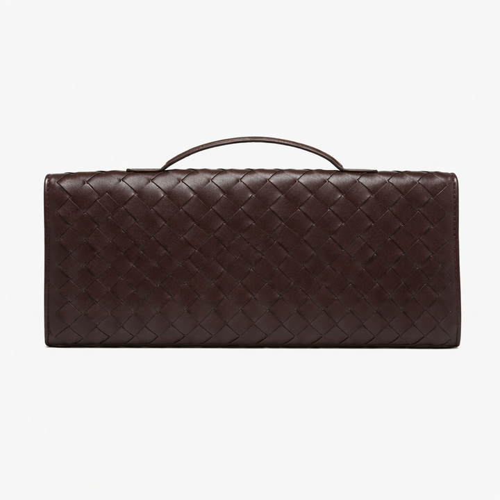Women’s Woven Clutch Bag Elegant Evening Shoulder Style 2